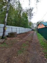 В апреле 2025 г. на территории Отделения 1, граничащего с лесом, проведены работы по устройству минерализованной полосы.